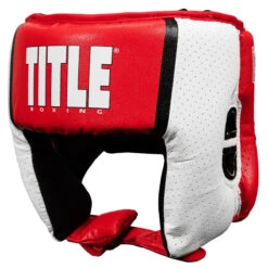 TITLE Boxing Aerovent Elite USA Boxing Competition Headgear – Open Face -Knockout Gear achex1 rd 1 3 1