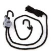 TITLE Boxing Pro Adjustable Double End Bag Tie Down -1/4" 1 TITLE Boxing Pro Adjustable Double End Bag Tie Down -1/4" -Knockout Gear adebtd bk 1 2