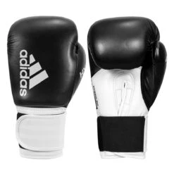 Adidas Hybrid 100 Boxing Gloves 37 Adidas Hybrid 100 Boxing Gloves -Knockout Gear adih100 bk wh 001 2