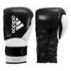Adidas Hybrid 350 Elite Training Gloves 2 Adidas Hybrid 350 Elite Training Gloves -Knockout Gear adih350tg bk wh 1 2 1