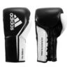 Adidas Hybrid 350 Elite Pro Fight Gloves 1 Adidas Hybrid 350 Elite Pro Fight Gloves -Knockout Gear adih750fg bk wh 1 1