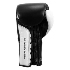Adidas Hybrid 350 Elite Pro Fight Gloves -Knockout Gear adih750fg bk wh 4 1