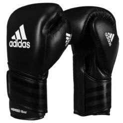 Adidas Speed Training Gloves -Knockout Gear adisbg501 bk wh 01