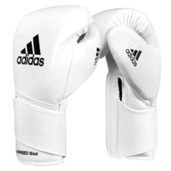 Adidas Speed Training Gloves -Knockout Gear adisbg501 wh bk 01 1