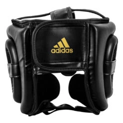Adidas Speed Super Pro Headgear -Knockout Gear adisbhg042 bk gd 04 1