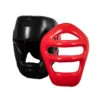 TITLE Boxing Adaptable Low Contact Headgear 2 TITLE Boxing Adaptable Low Contact Headgear -Knockout Gear alchg2 bk rd 4 1