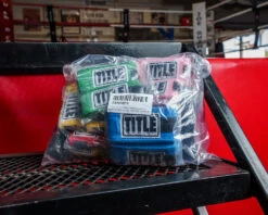 TITLE Boxing Advanced Semi-Elastic 110” Assorted Hand Wraps (10 Pair) -Knockout Gear asahw10 1 1