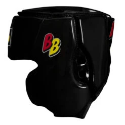 BOOM BOOM Boxing Commander Youth Headgear -Knockout Gear bbhgy bk 3