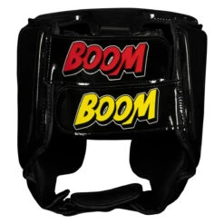 BOOM BOOM Boxing Commander Youth Headgear -Knockout Gear bbhgy bk 4