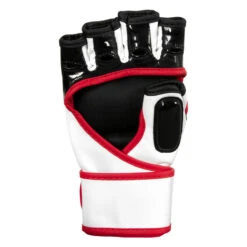 BOOM BOOM Boxing Bomber Youth MMA Gloves -Knockout Gear bbmmgy bk wh rd 04