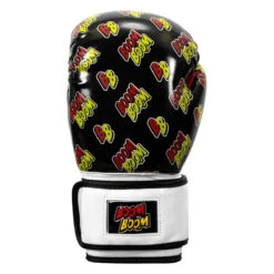 BOOM BOOM Boxing Striker Youth Boxing Gloves 3.0 12 BOOM BOOM Boxing Striker Youth Boxing Gloves 3.0 -Knockout Gear bbsbgy3 bk wh 03