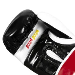 BOOM BOOM Boxing Silencer Youth Bag Gloves 23 BOOM BOOM Boxing Silencer Youth Bag Gloves -Knockout Gear bbybgs bk wh rd 05