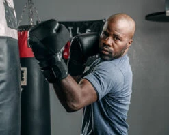 TITLE Black Phantom Bag Gloves 18 TITLE Black Phantom Bag Gloves -Knockout Gear bkpbg bk 5