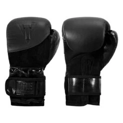TITLE Black Blitz Weighted Bag Gloves -Knockout Gear bkwbg 001 2