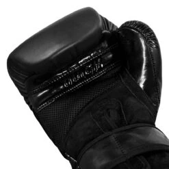 TITLE Black Blitz Weighted Bag Gloves -Knockout Gear bkwbg 005