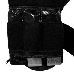TITLE Black Blitz Weighted Bag Gloves -Knockout Gear bkwbg 006