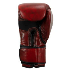 TITLE Boxing Blood Red Leather Bag Gloves 13 TITLE Boxing Blood Red Leather Bag Gloves -Knockout Gear brbg rd 004 4