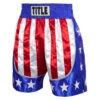 TITLE Boxing USA Trunks 4.0 1 TITLE Boxing USA Trunks 4.0 -Knockout Gear btusa4 rd wh bl 01