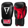 TITLE Classic Boxing Gloves 2 TITLE Classic Boxing Gloves -Knockout Gear cabg bk 001