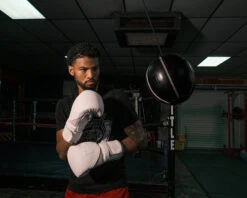 TITLE Boxing Cannon Ball Hanging Bag 13 TITLE Boxing Cannon Ball Hanging Bag -Knockout Gear canb bk