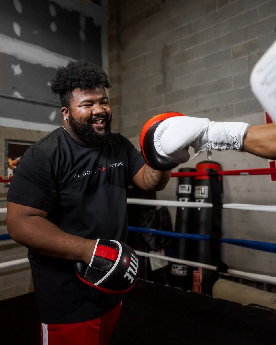 TITLE Boxing Leather Combination Focus Mitts 2.0 8 TITLE Boxing Leather Combination Focus Mitts 2.0 - Image 6