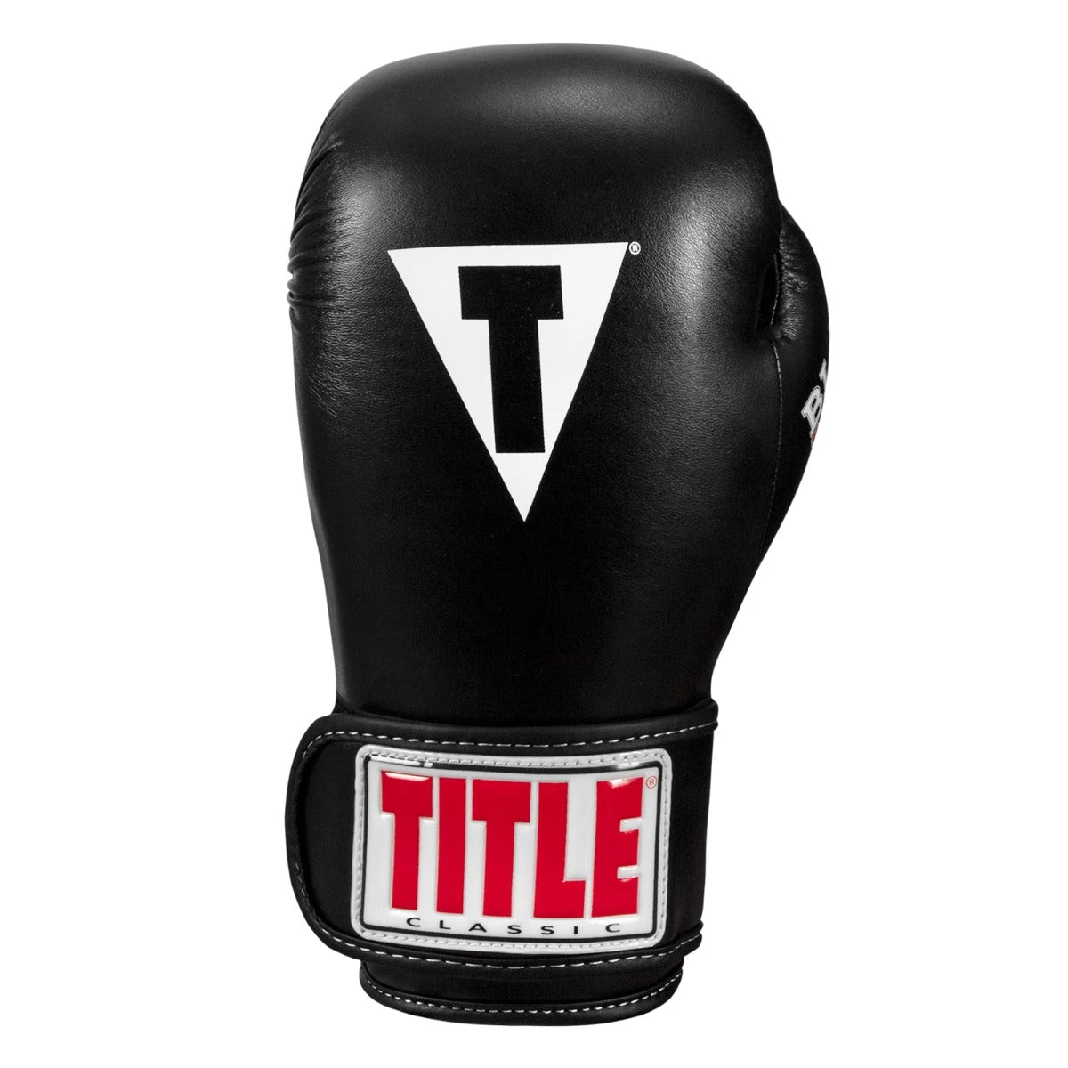 TITLE Classic Black Max Boxing Gloves 6 TITLE Classic Black Max Boxing Gloves - Image 4