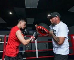 TITLE Boxing Combination Punch Shield 22 TITLE Boxing Combination Punch Shield -Knockout Gear cbps rd bk 1