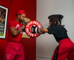 TITLE Boxing Combination Punch Shield 20 TITLE Boxing Combination Punch Shield -Knockout Gear cbps rd wh 1