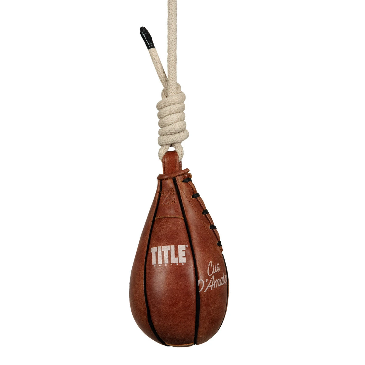 TITLE Boxing Cus D’Amato Genuine Leather Slipping Bag 3 TITLE Boxing Cus D’Amato Genuine Leather Slipping Bag