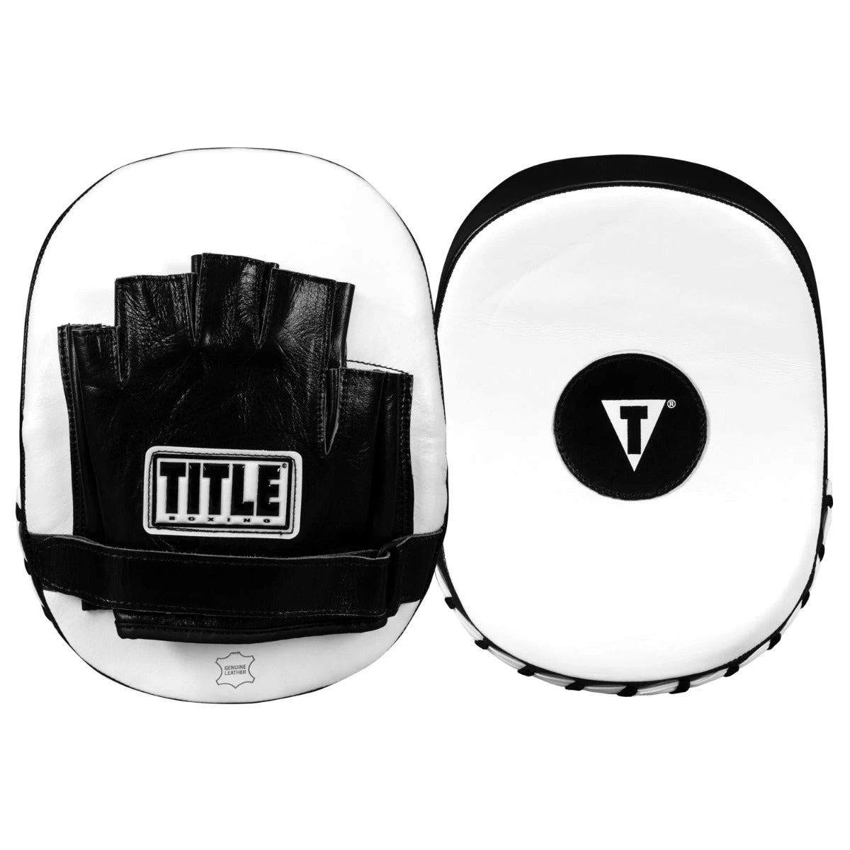 TITLE Boxing Cobra Leather Punch Mitts 3 TITLE Boxing Cobra Leather Punch Mitts