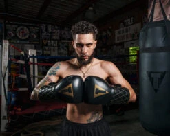 TITLE Boxing Couture Bag Gloves 11 TITLE Boxing Couture Bag Gloves -Knockout Gear coubg bk gd 1 1