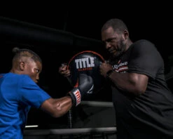 TITLE Classic Round Punch Shield V2 15 TITLE Classic Round Punch Shield V2 -Knockout Gear cpsh2 rdbk