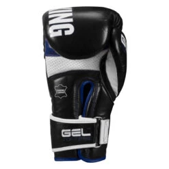 TITLE Boxing Gel Soft Strike Bag Gloves -Knockout Gear cssgbg1 bk bl 04