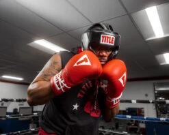 TITLE Classic Hi-Performance Headgear 2.0 -Knockout Gear cthg2 bk 1 1 1