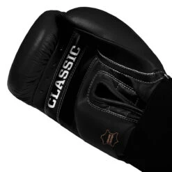 TITLE Classic Leather Elastic Training Gloves 2.0 27 TITLE Classic Leather Elastic Training Gloves 2.0 -Knockout Gear ctsgv2 bk 05