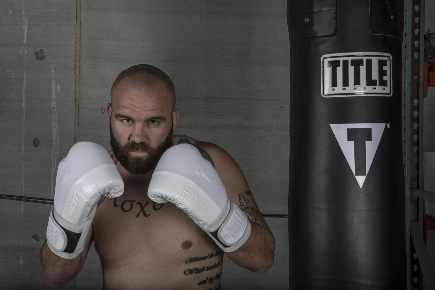 TITLE White Boxing Training Gloves 4 TITLE White Boxing Training Gloves - Image 2