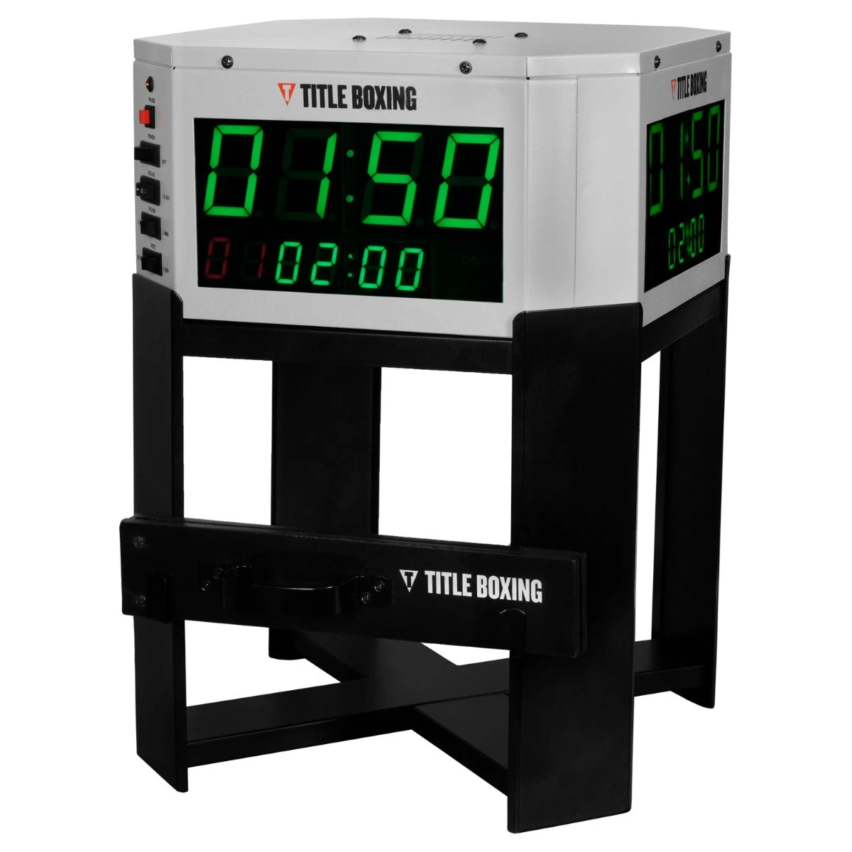 TITLE Boxing Four-Sided Digital Timekeeper 3 TITLE Boxing Four-Sided Digital Timekeeper