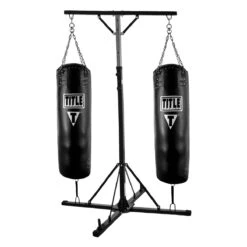 TITLE Boxing Double Trouble Heavy Bag Stand (Without Heavy Bag) 7 TITLE Boxing Double Trouble Heavy Bag Stand (Without Heavy Bag) -Knockout Gear dthbs 03