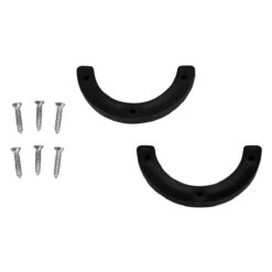 TITLE Boxing Doorway Double End Bag Hanger -Knockout Gear dwdebh bk sv 03