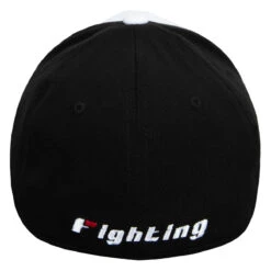 Fighting 3D Raised Cap -Knockout Gear fbcap1 wh bl bk 2