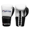 Fighting Tri-Tech Tenacious Lace Training Gloves 1 Fighting Tri-Tech Tenacious Lace Training Gloves -Knockout Gear fs3ttgl wh bk 001