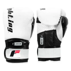 Fighting S2 GEL Power Sparring Gloves 22 Fighting S2 GEL Power Sparring Gloves -Knockout Gear fspgsg wh bk 001