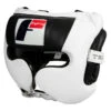 Fighting Tri-Tech Training Headgear 1 Fighting Tri-Tech Training Headgear -Knockout Gear fspthg wh bk 1 3
