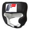 Fighting USA Boxing Competition Headgear With Cheeks -Knockout Gear fsuch bk 3