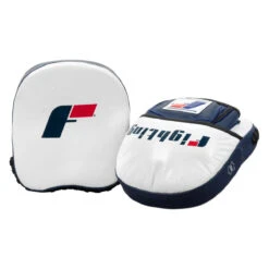 Fighting Force Micro Leather Punch Mitts 16 Fighting Force Micro Leather Punch Mitts -Knockout Gear ftgmpm wh bl bk 5