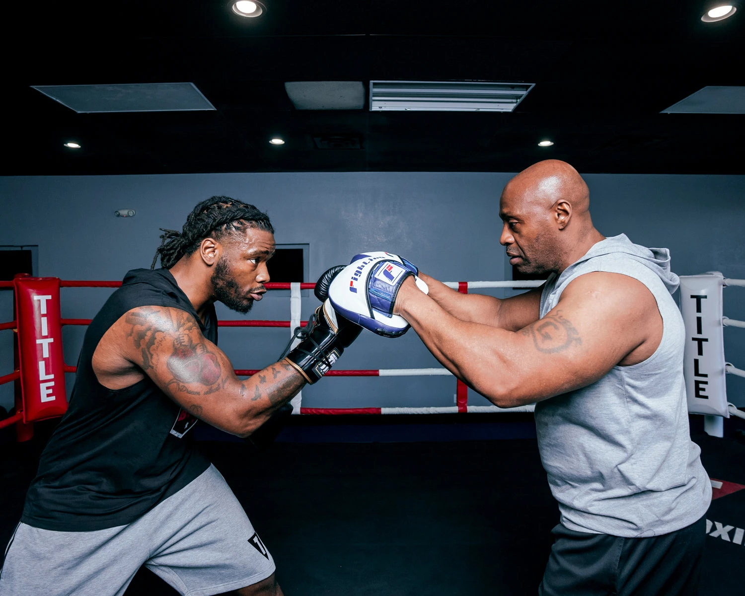 Fighting Force Micro Leather Punch Mitts 11 Fighting Force Micro Leather Punch Mitts - Image 9