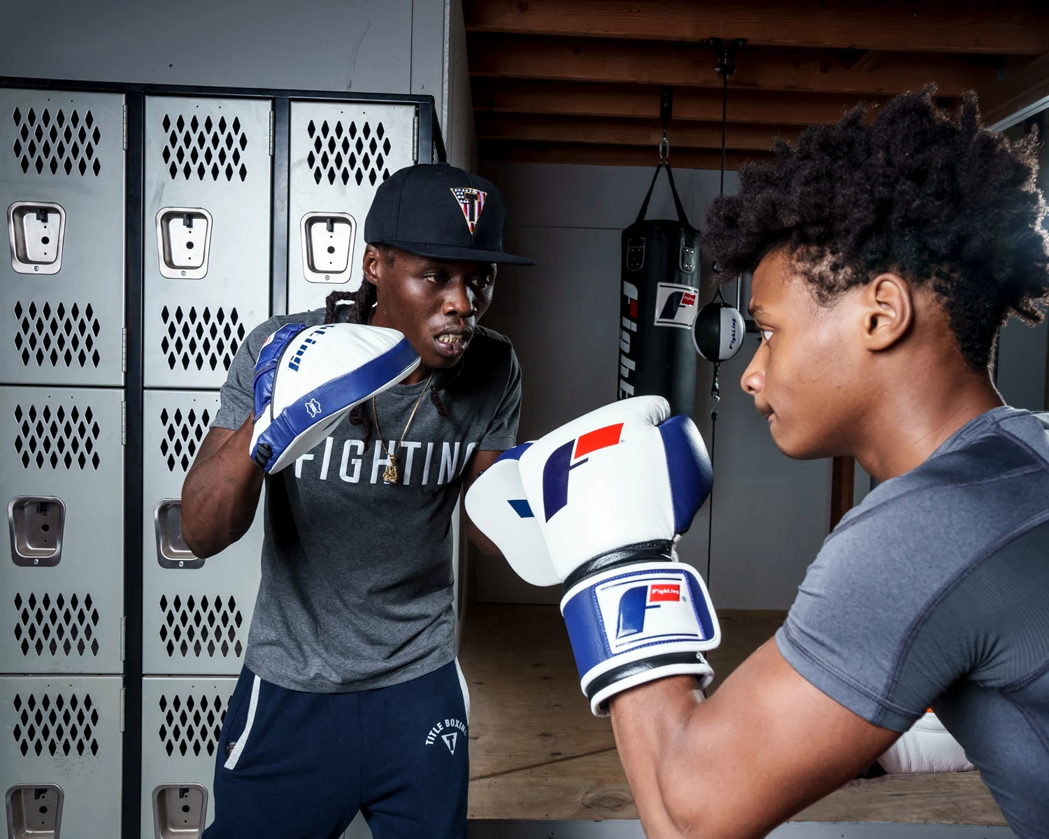 Fighting Force Micro Leather Punch Mitts 10 Fighting Force Micro Leather Punch Mitts - Image 8