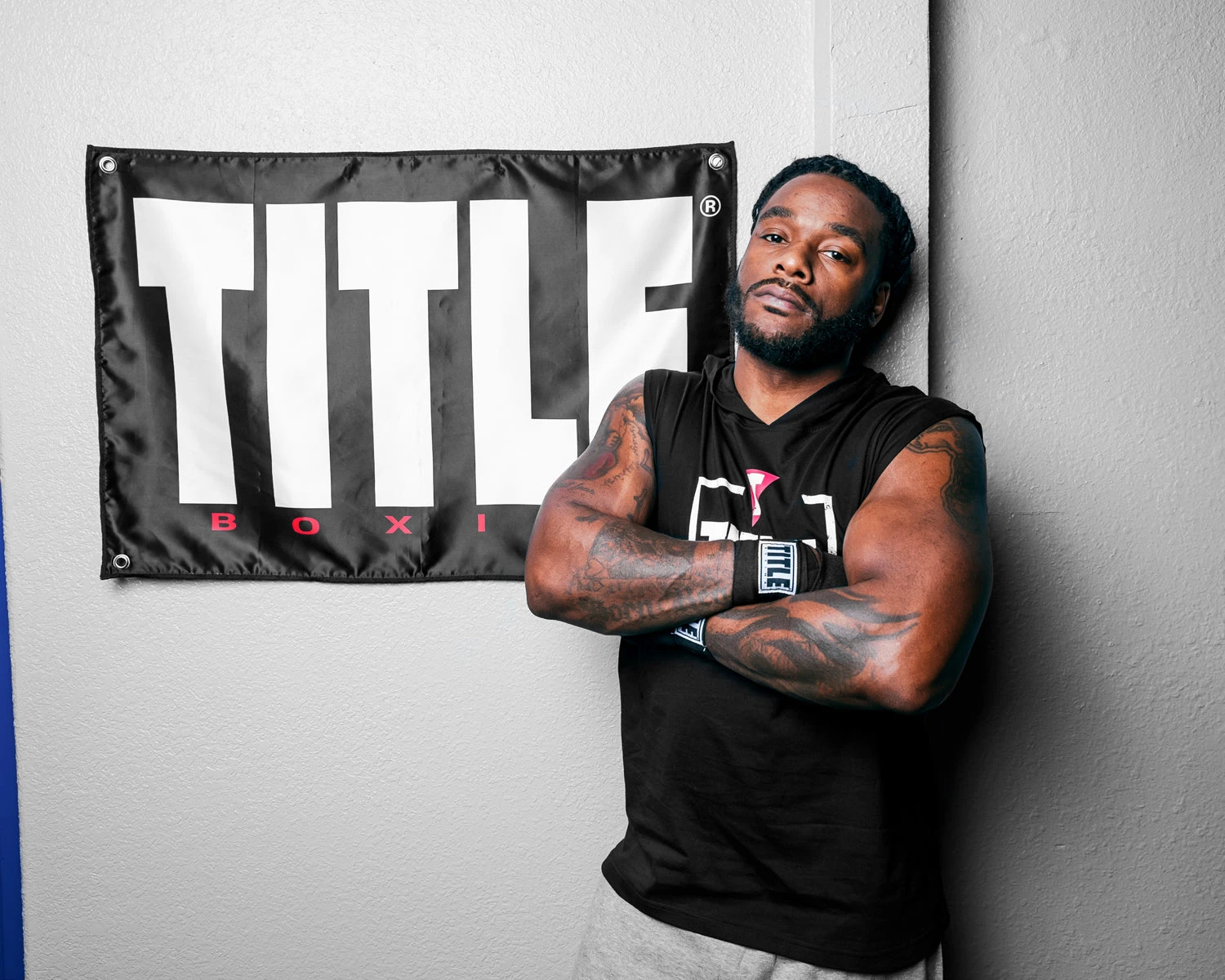 TITLE Boxing Big Logo Banner 4 TITLE Boxing Big Logo Banner - Image 2