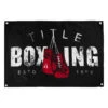 TITLE Boxing Hanging Glove Banner 1 TITLE Boxing Hanging Glove Banner -Knockout Gear gb7 1