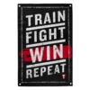 TITLE Boxing Train Fight Win Repeat Banner 2 TITLE Boxing Train Fight Win Repeat Banner -Knockout Gear gb8 1